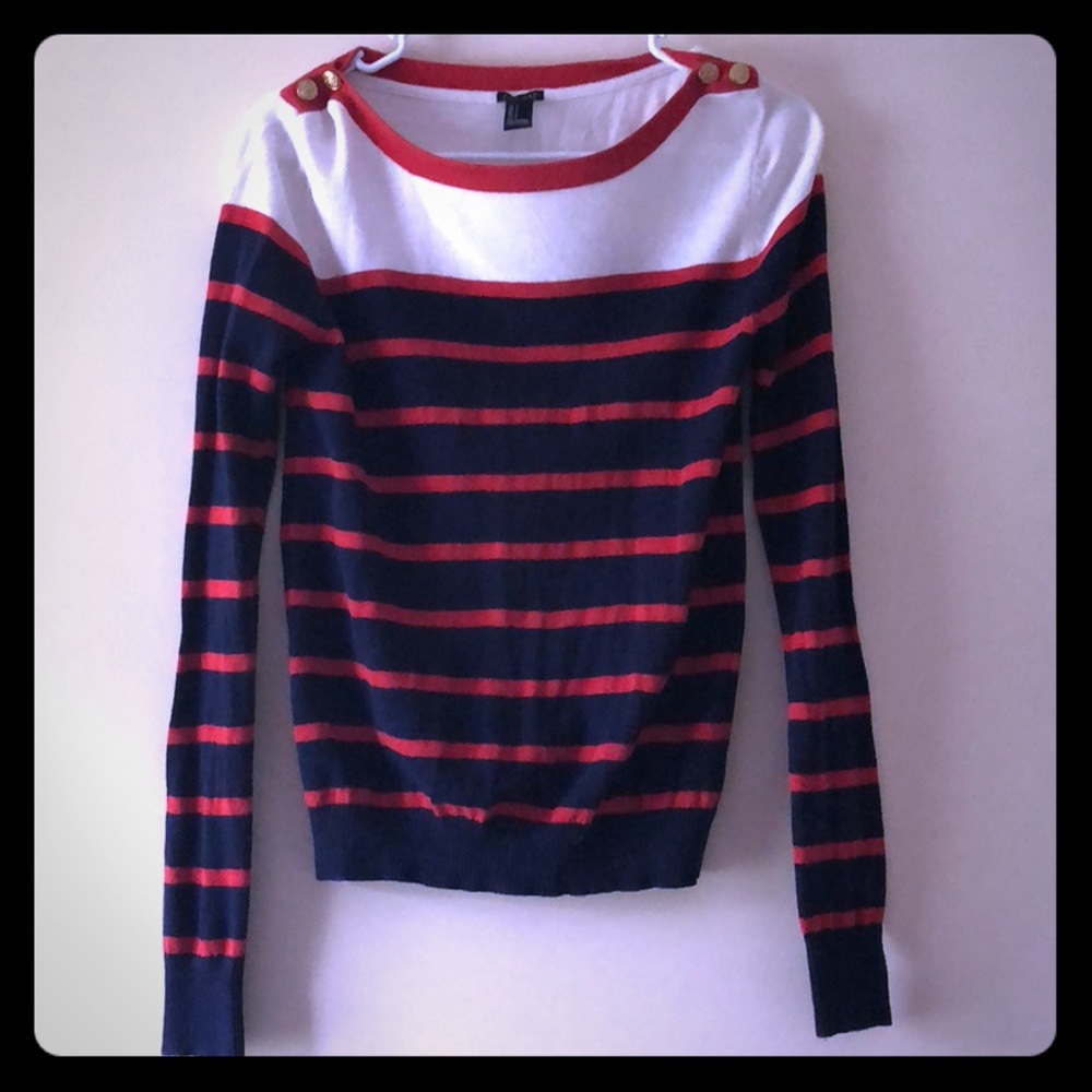Striped Forever 21 Sweater